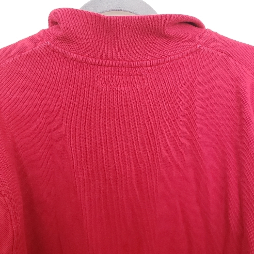 U.S. Polo Assn Red Half Zip Up Sweater - Picture 14 of 14